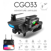 Load image into Gallery viewer, ZWN CG033 Brushless FPV Quadcopter With 1080P HD Wifi Gimbal Camera Or No Camera RC Helicopter Foldable Drone GPS Dron Kids Gift