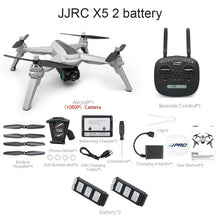 Load image into Gallery viewer, JJRC X5 GPS Brushless Motor RC Drone with 1080P 5G WIFI FPV Adjustable Camera GPS Follow Me RC Quadcoter VS MJX Bugs 5W