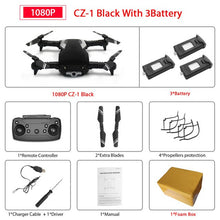 Load image into Gallery viewer, Newest CZ-1 Optical Flow RC Drone with WiFi FPV 1080P HD Dual Camera Aerial Video RC Heclicopte Aircraft Quadrocopter Vs SG106