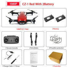 Load image into Gallery viewer, Newest CZ-1 Optical Flow RC Drone with WiFi FPV 1080P HD Dual Camera Aerial Video RC Heclicopte Aircraft Quadrocopter Vs SG106