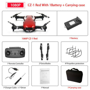 Newest CZ-1 Optical Flow RC Drone with WiFi FPV 1080P HD Dual Camera Aerial Video RC Heclicopte Aircraft Quadrocopter Vs SG106