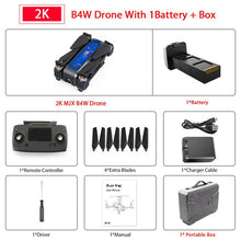 Load image into Gallery viewer, MJX B4W 5G WIFI FPV Ultrasonic GPS Brushless Foldable RC Drone With Professional anti-shake 2K HD Camera Drone RC Quadcopter